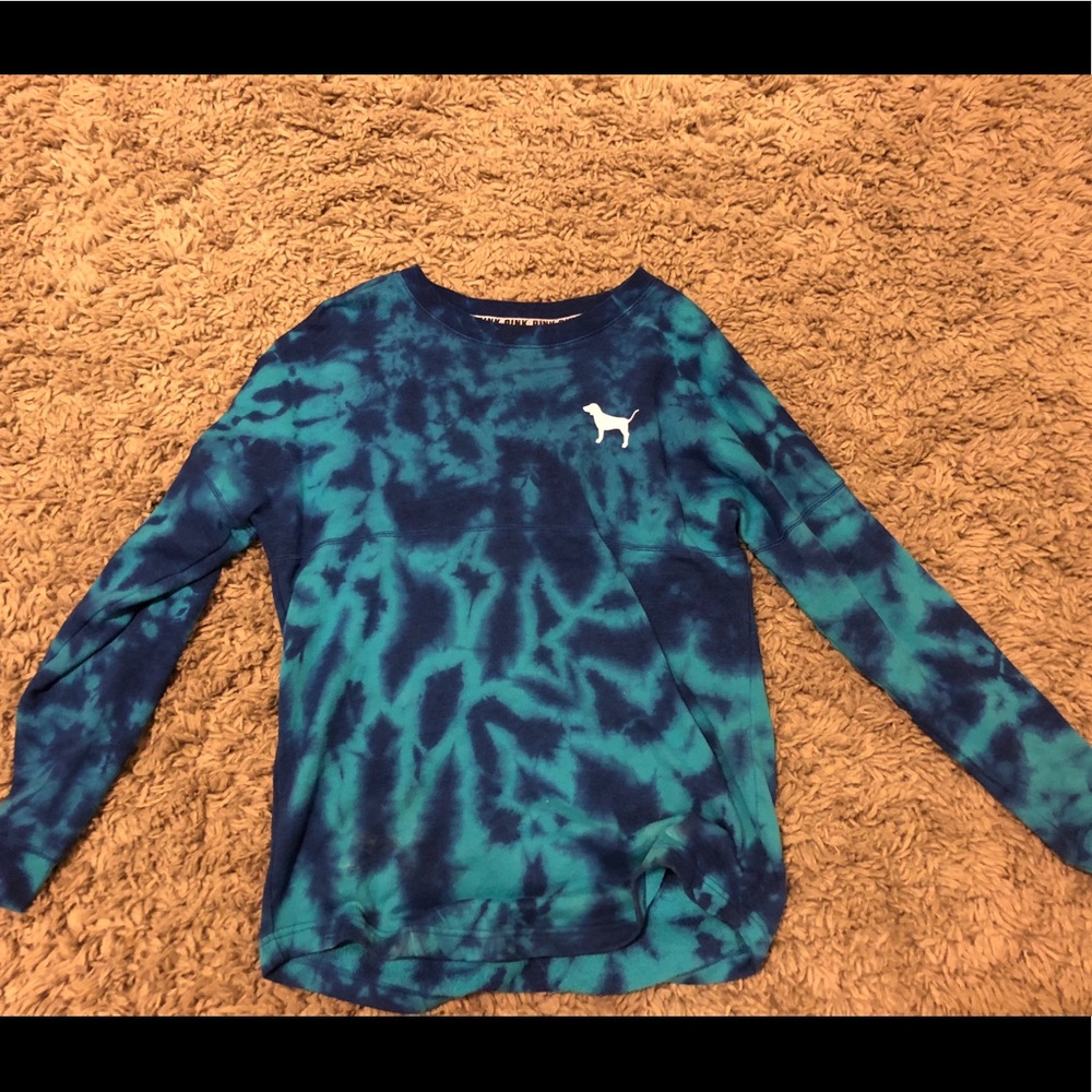 Victoria secret pink pull over sweat shirt!